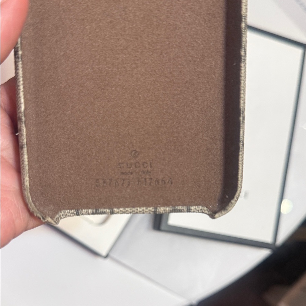 Gucci GG Monogram iPhone Case- XMax - Picture 2 of 4